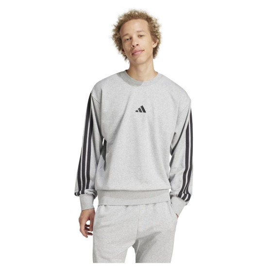 Adidas Ανδρικό φούτερ Essentials 3-S French Terry Sweatshirt Adidas Ανδρικό φούτερ Essentials 3-S French Terry Sweatshirt